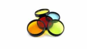 colorful lens filters